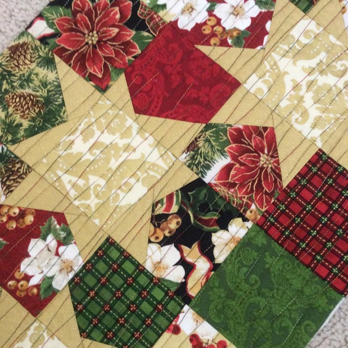 A little teaser of my @windhamfabrics @rosemarielavin #christmastidings project. Doing some binding...and you?? Happy Saturday!