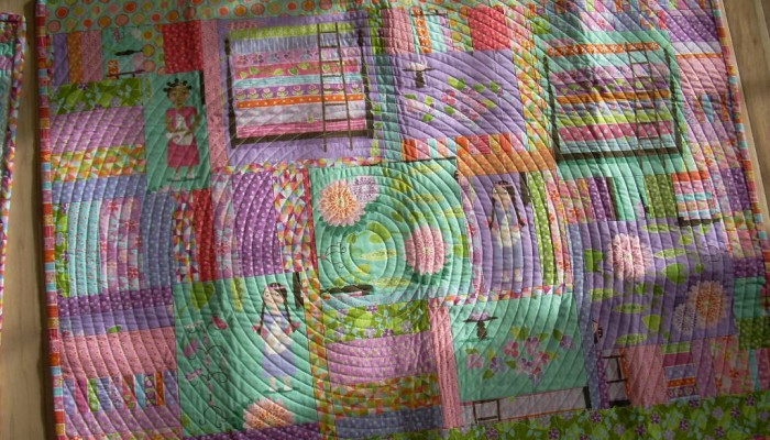 in quiet time quilt