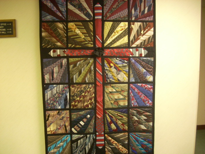 silk tie quilt