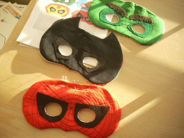 super hero masks