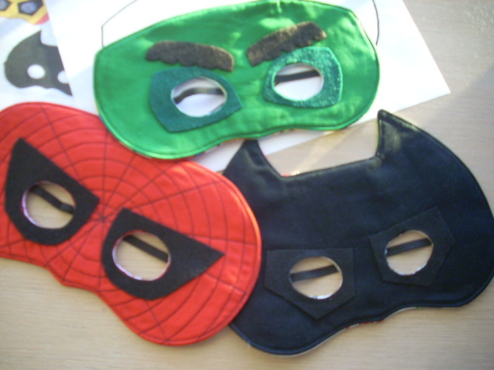 super hero masks