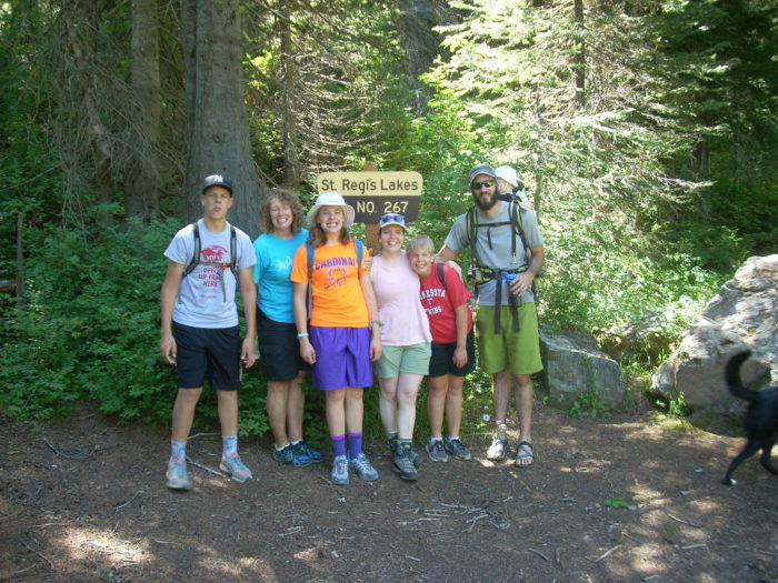 family hike