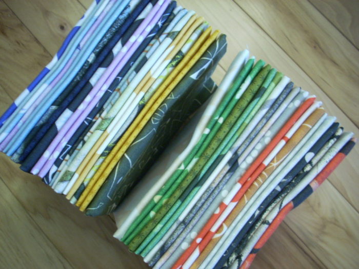 printmaking mini quilt