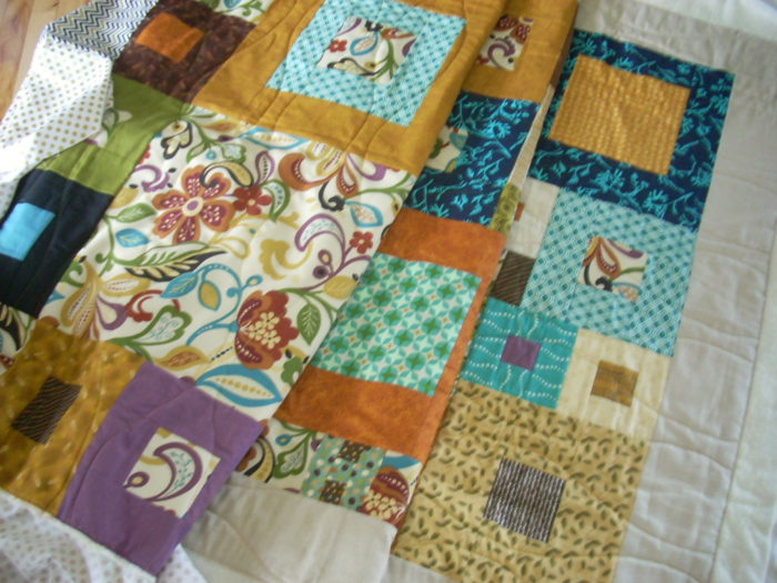 square in a square quilt