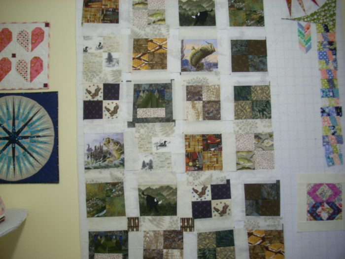 eagle scout quilt top