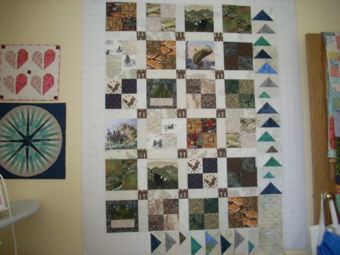 eagle scout quilt top