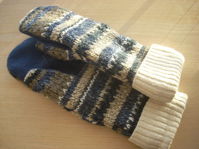 making mittens
