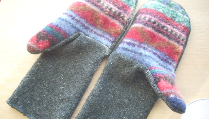 making mittens