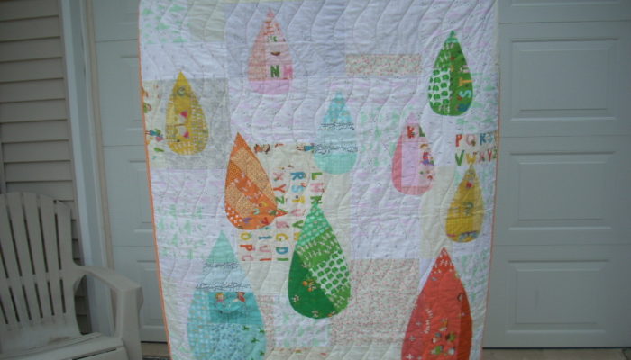 kinder drops quilt