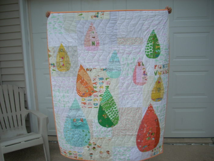 kinder drops quilt