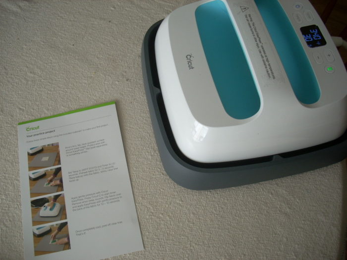 cricut maker + easy press new project