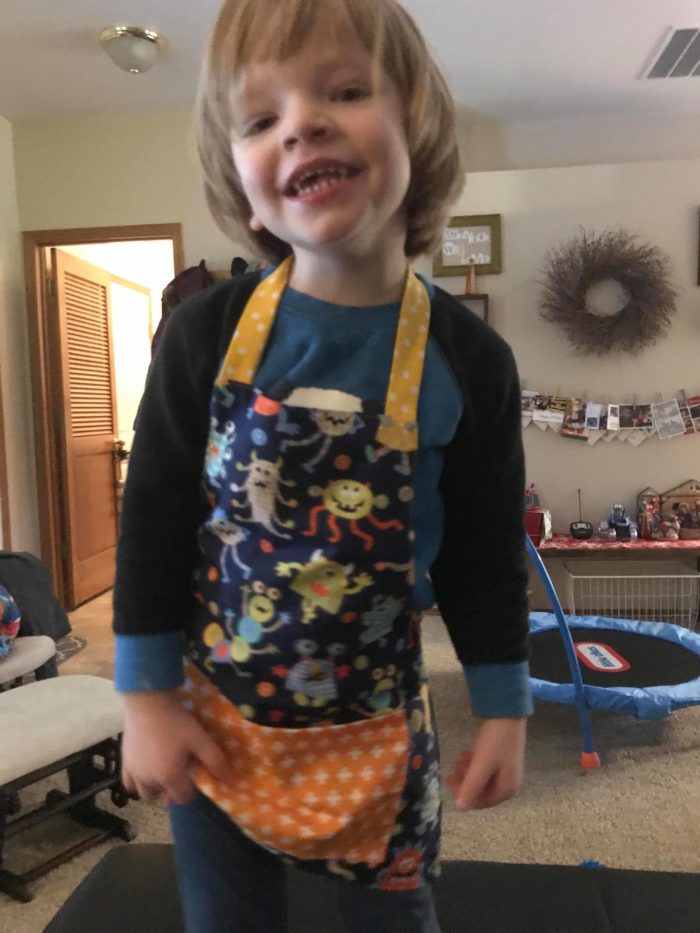 toddler apron