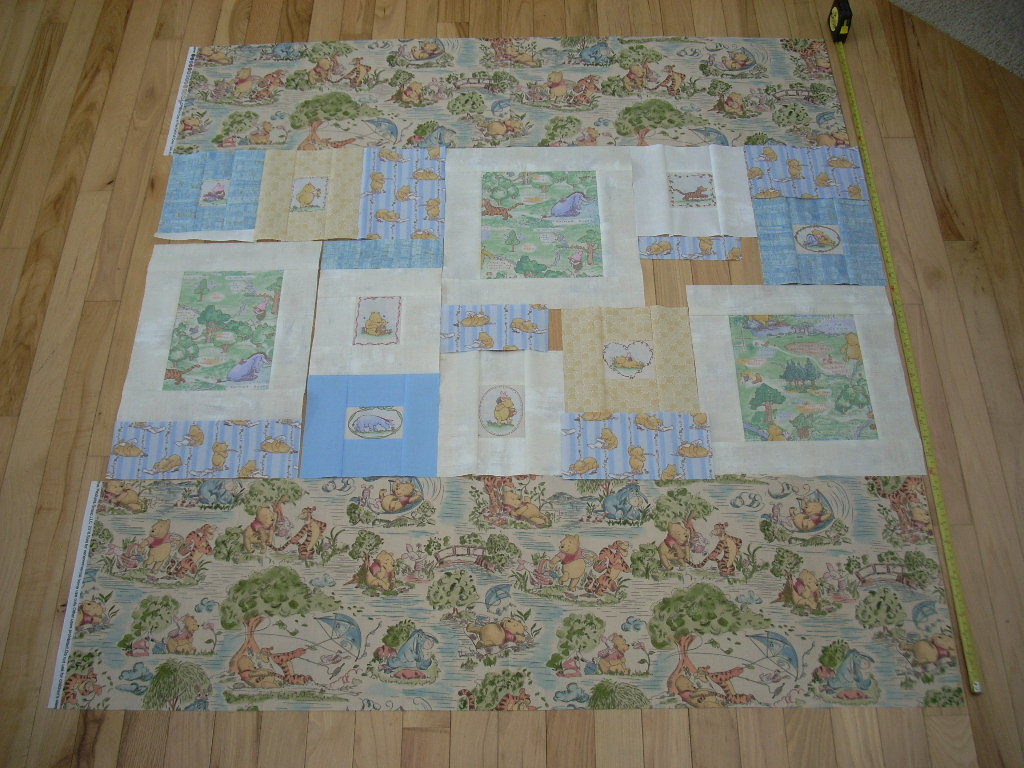 let's build a pooh quilt