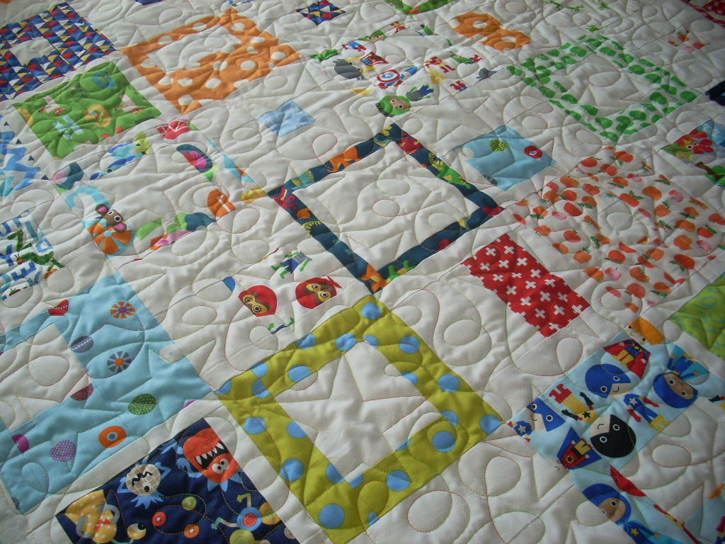 bright boy quilt