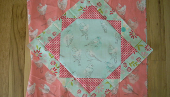 bird pillow side triangles