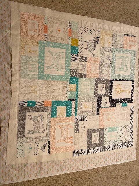 finished baby quilt