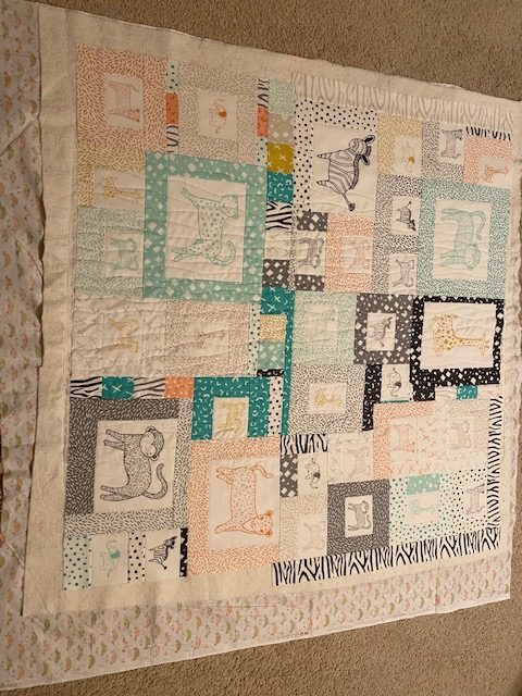 finished baby quilt