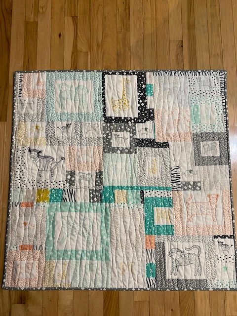 finished baby quilt